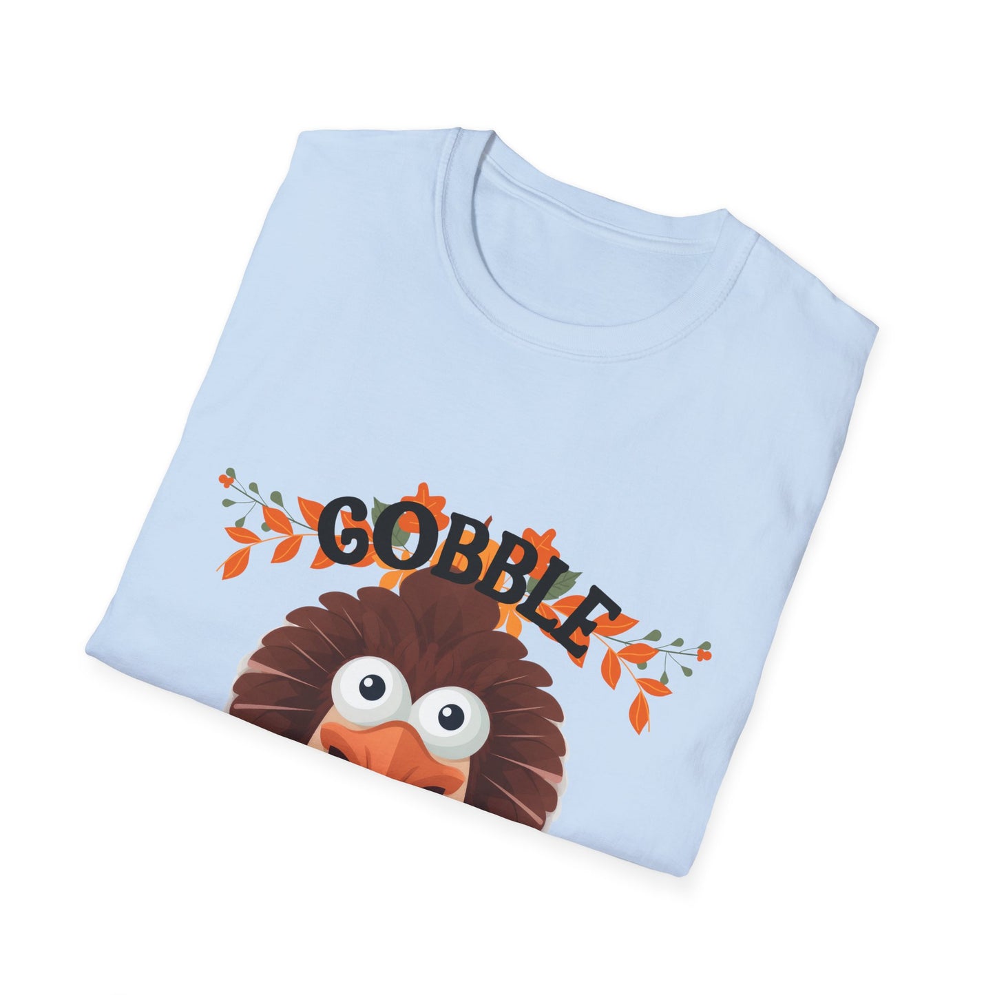 Gobble Til You Wobble Unisex Softstyle T-Shirt
