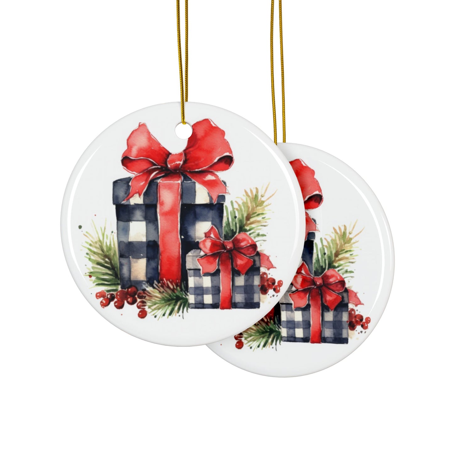 Country Presents Room Ceramic Ornaments