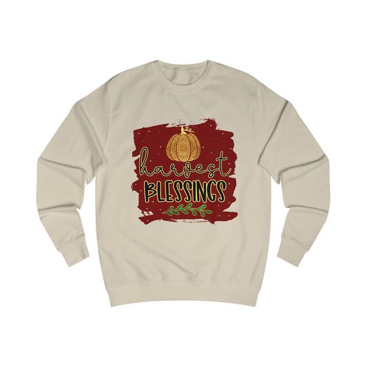 Harvest Blessings Unisex Sweatshirt | Cozy Fall Apparel for Thanksgiving