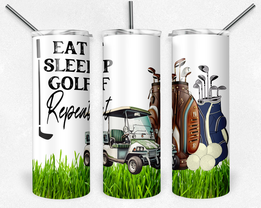 Eat Sleep Golf Repeat (191)