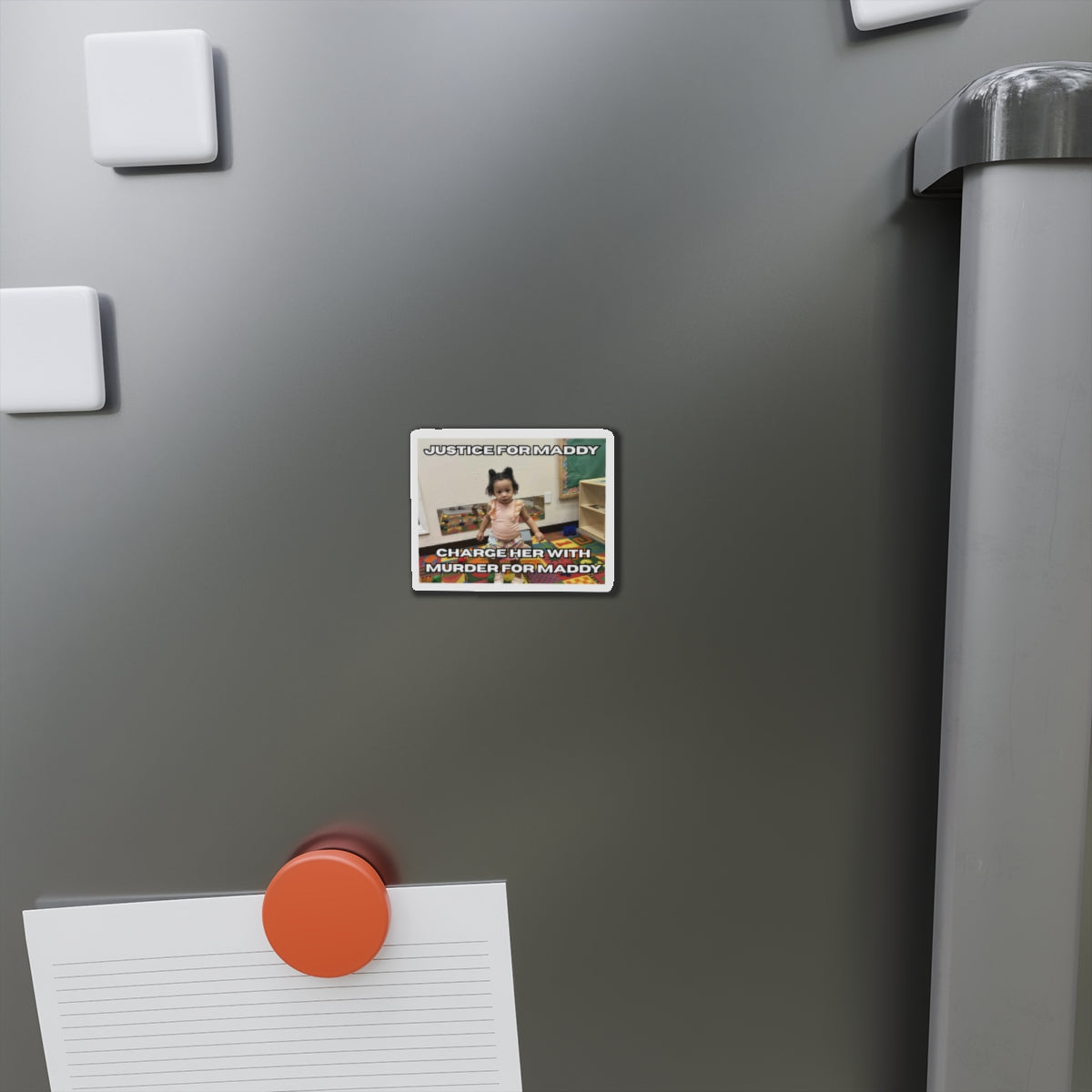 Justice for Maddy Die-Cut Magnet, Custom Support Magnet,