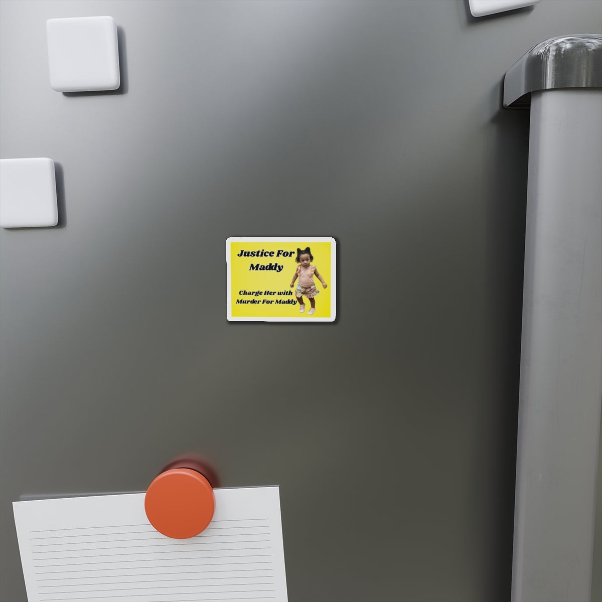 Justice for Maddy Die-Cut Magnet