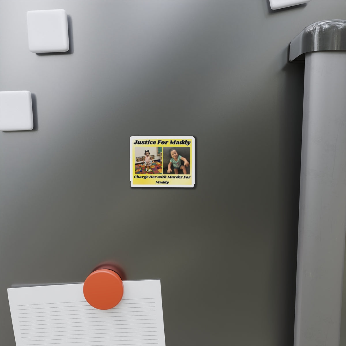 Justice for Maddy Die-Cut Magnet