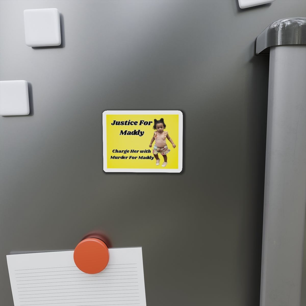 Justice for Maddy Die-Cut Magnet