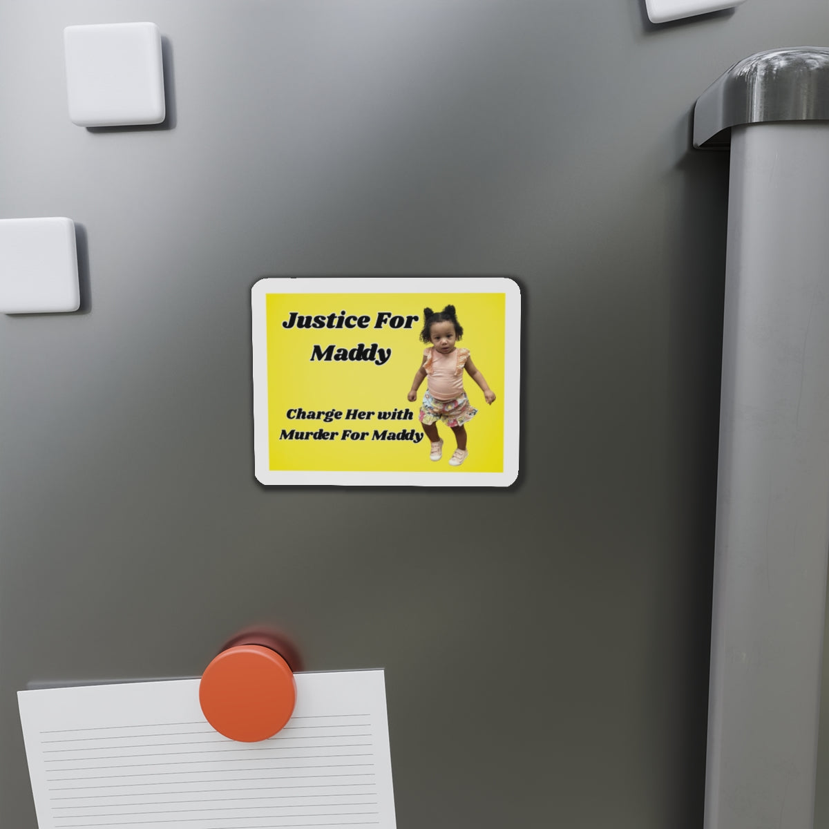 Justice for Maddy Die-Cut Magnet