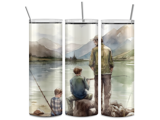 Father FIshing with Children (194)