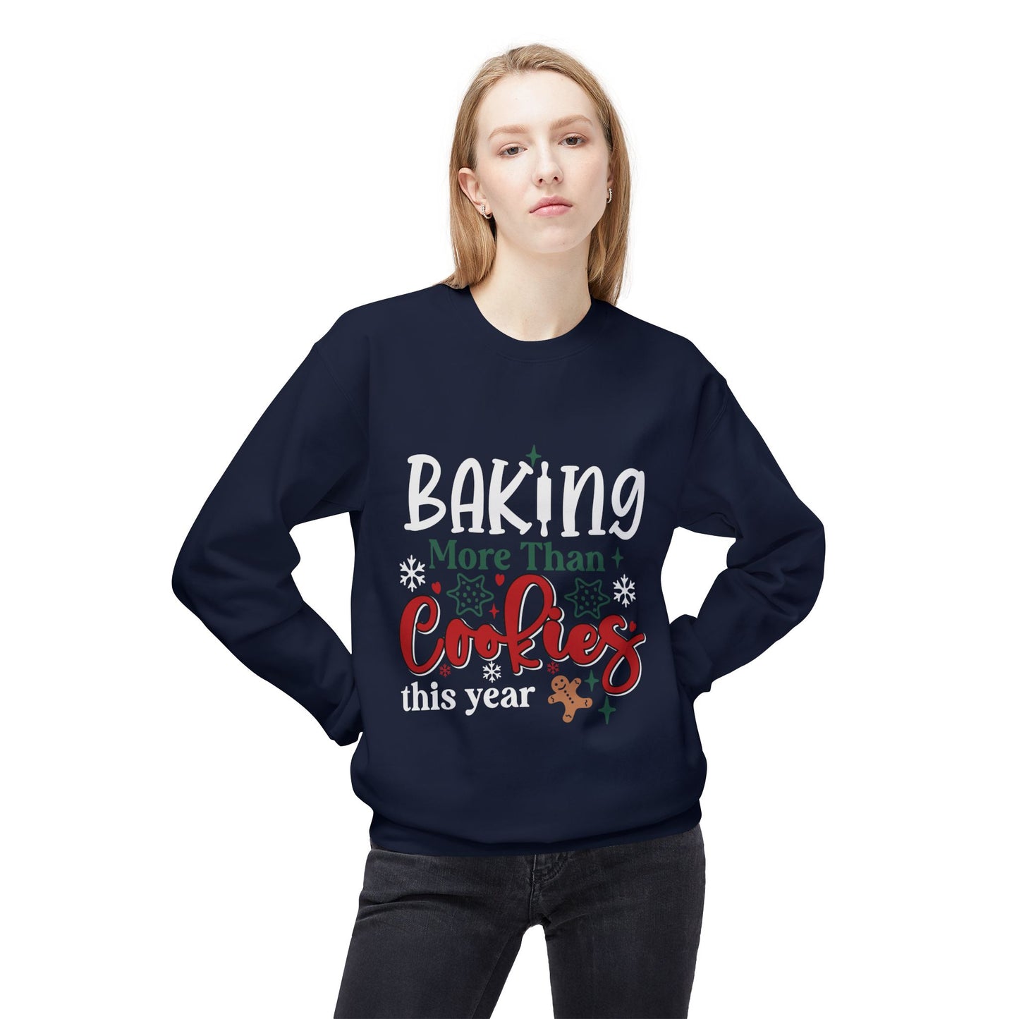 Baking More Than Cookies Crewneck Sweatshirt