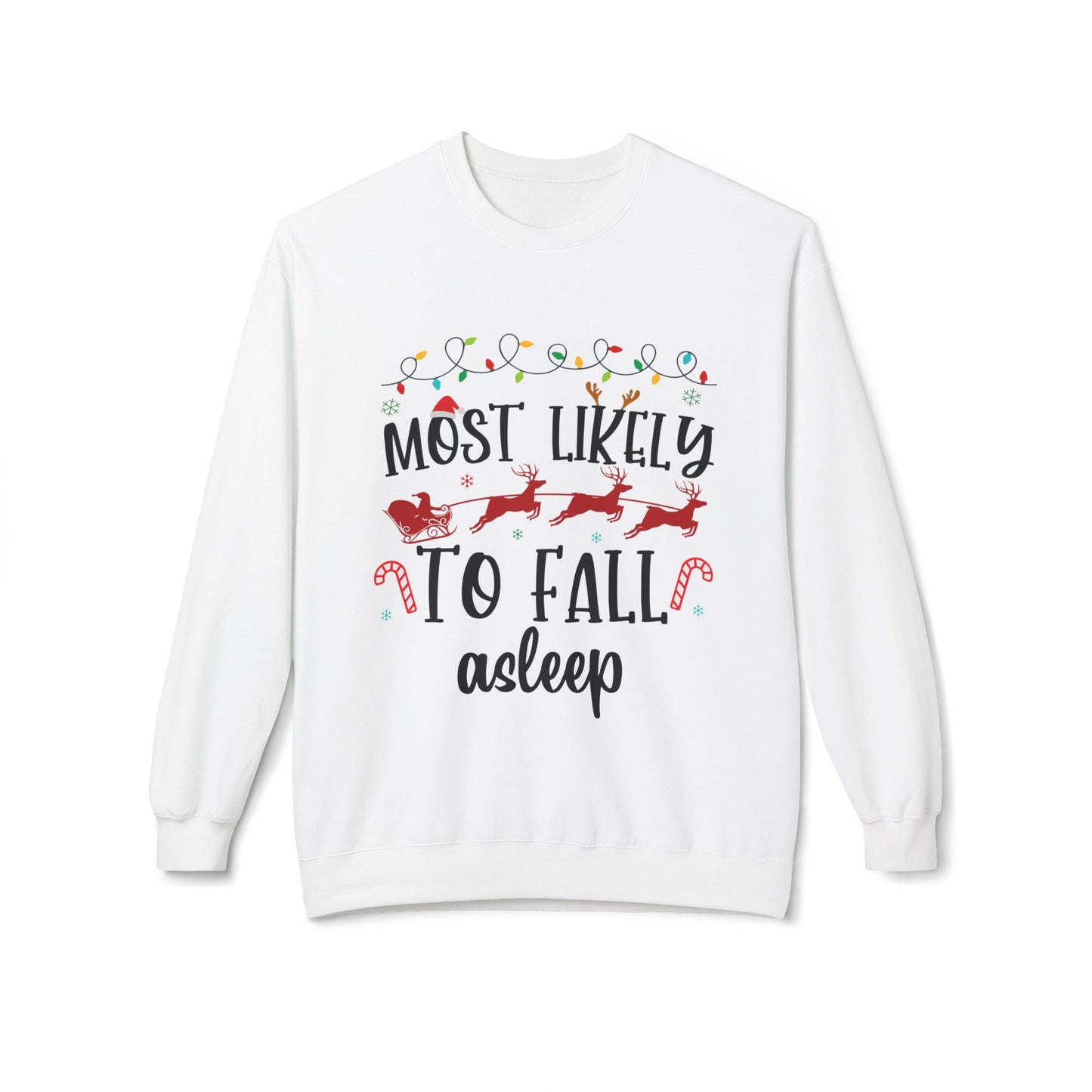 Most Likely to Fall Asleep Crewneck Sweatshirt