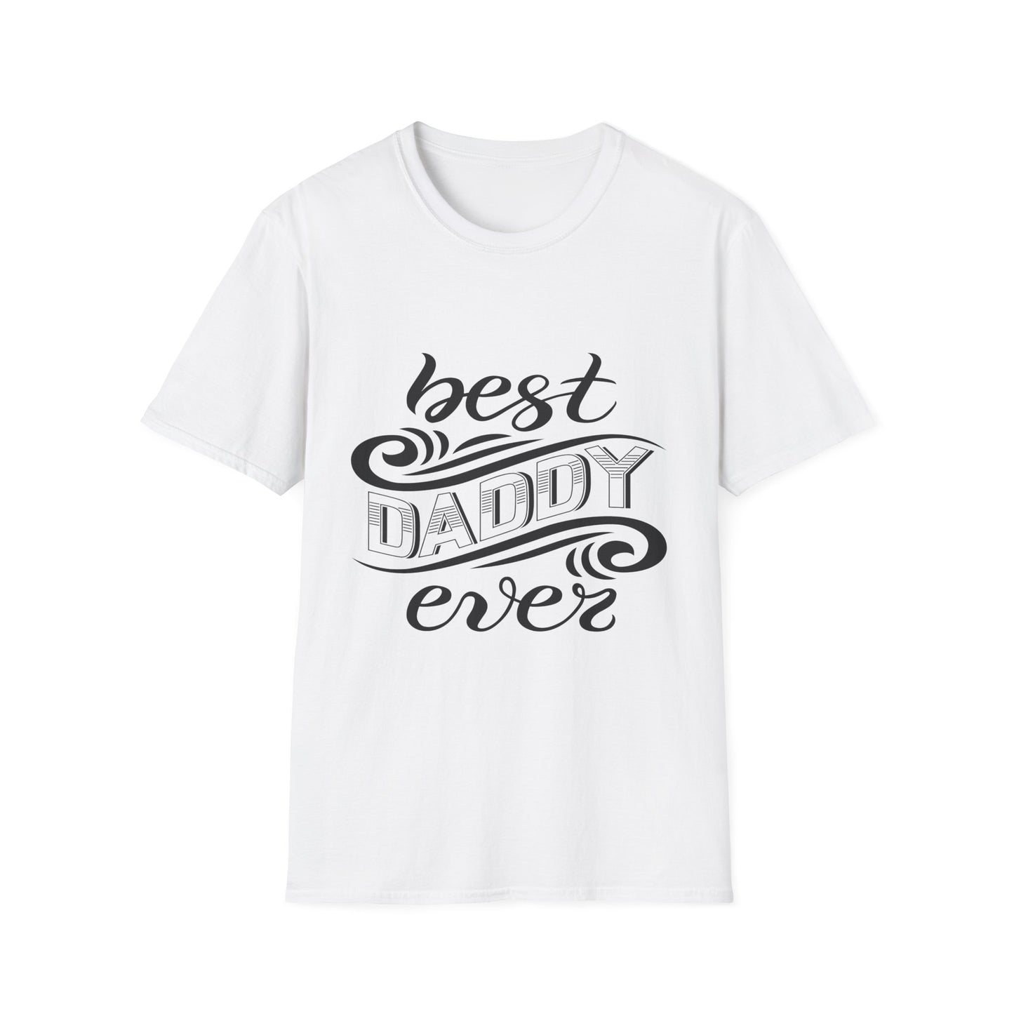 Best Daddy Ever T-Shirt — Father's Day Vintage Script Tee