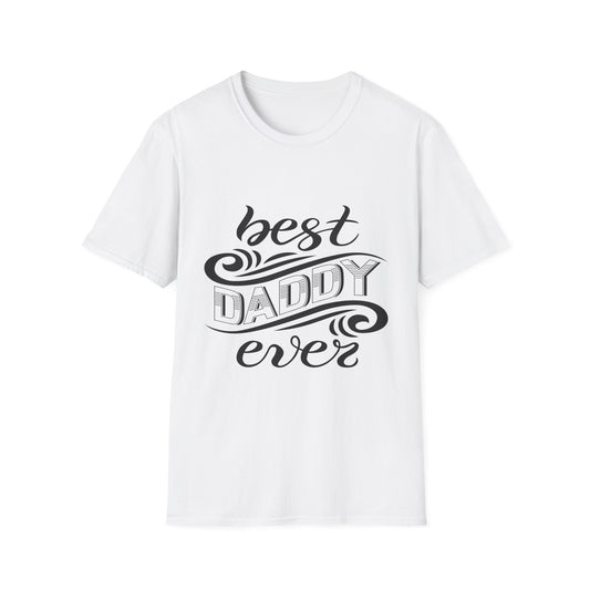 Best Daddy Ever T-Shirt — Father's Day Vintage Script Tee