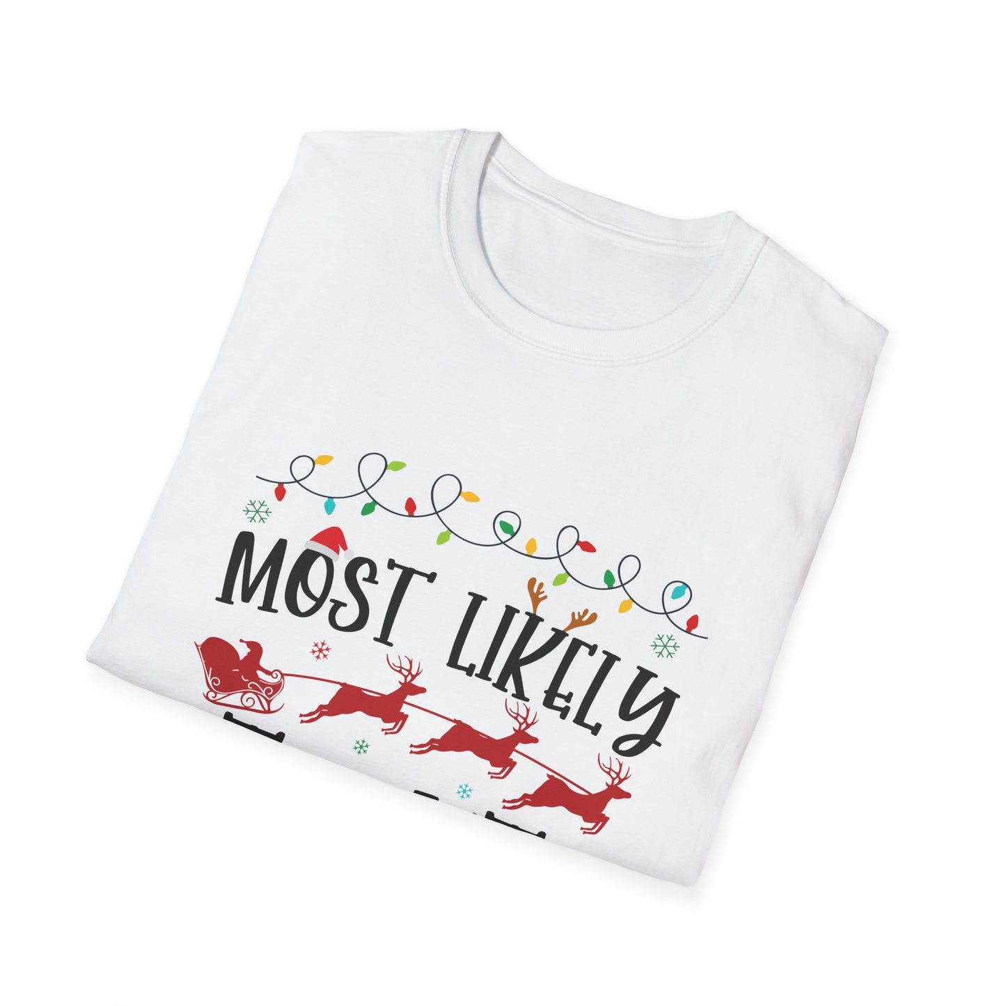 Tangled in Tensel Unisex Holiday T-Shirt -