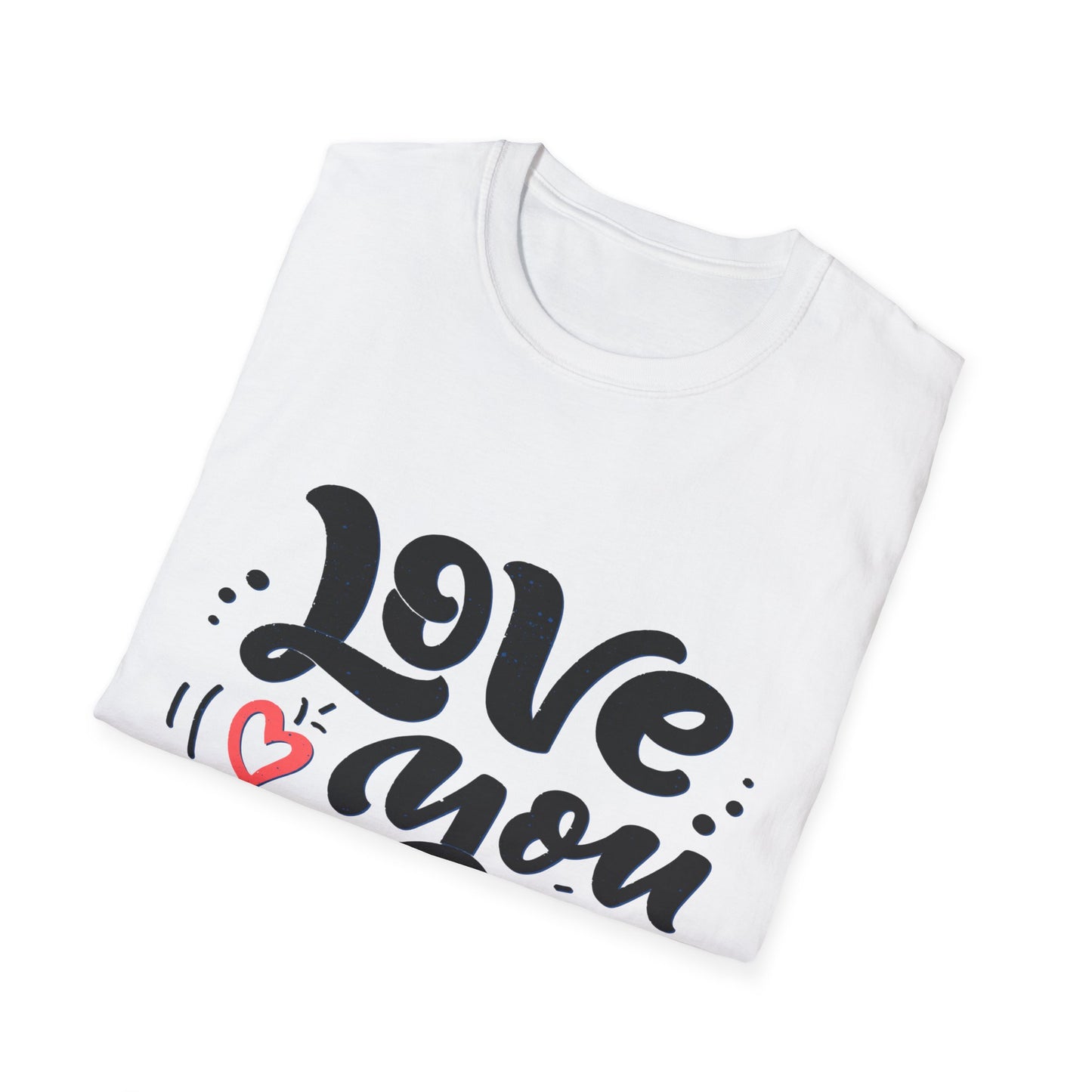 Love You Dad T-Shirt — Heart Dad Graphic Tee for Father’s Day