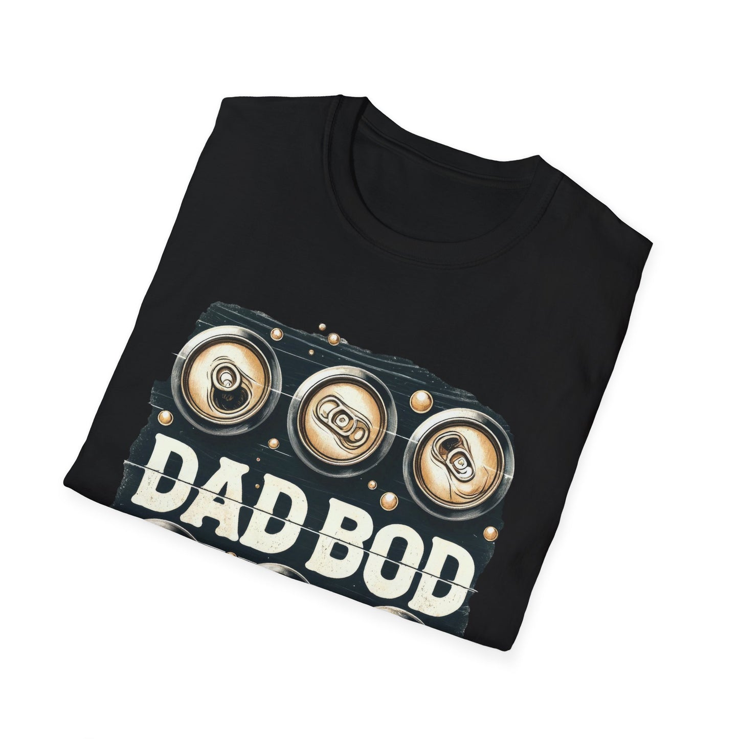 Dad Bod T-Shirt — "Dad Bod: Working On My Six Pack" Funny Fathers Day Tee