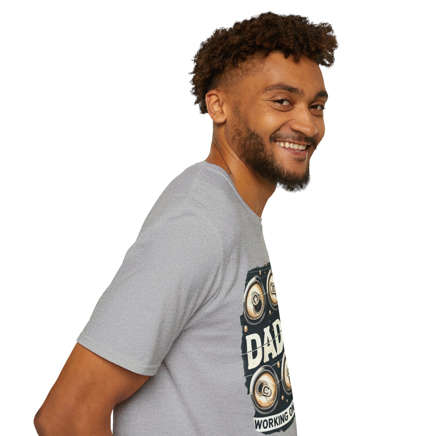 Dad Bod T-Shirt — "Dad Bod: Working On My Six Pack" Funny Fathers Day Tee