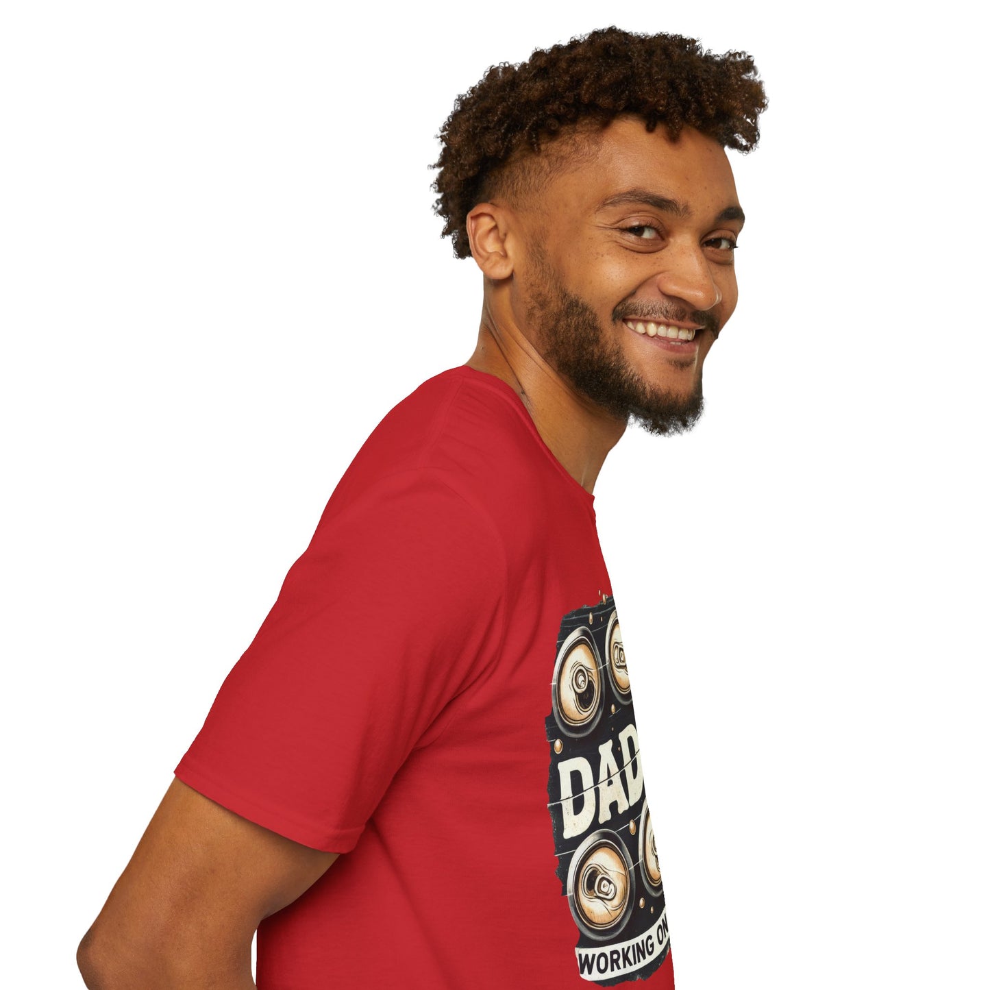 Dad Bod T-Shirt — "Dad Bod: Working On My Six Pack" Funny Fathers Day Tee