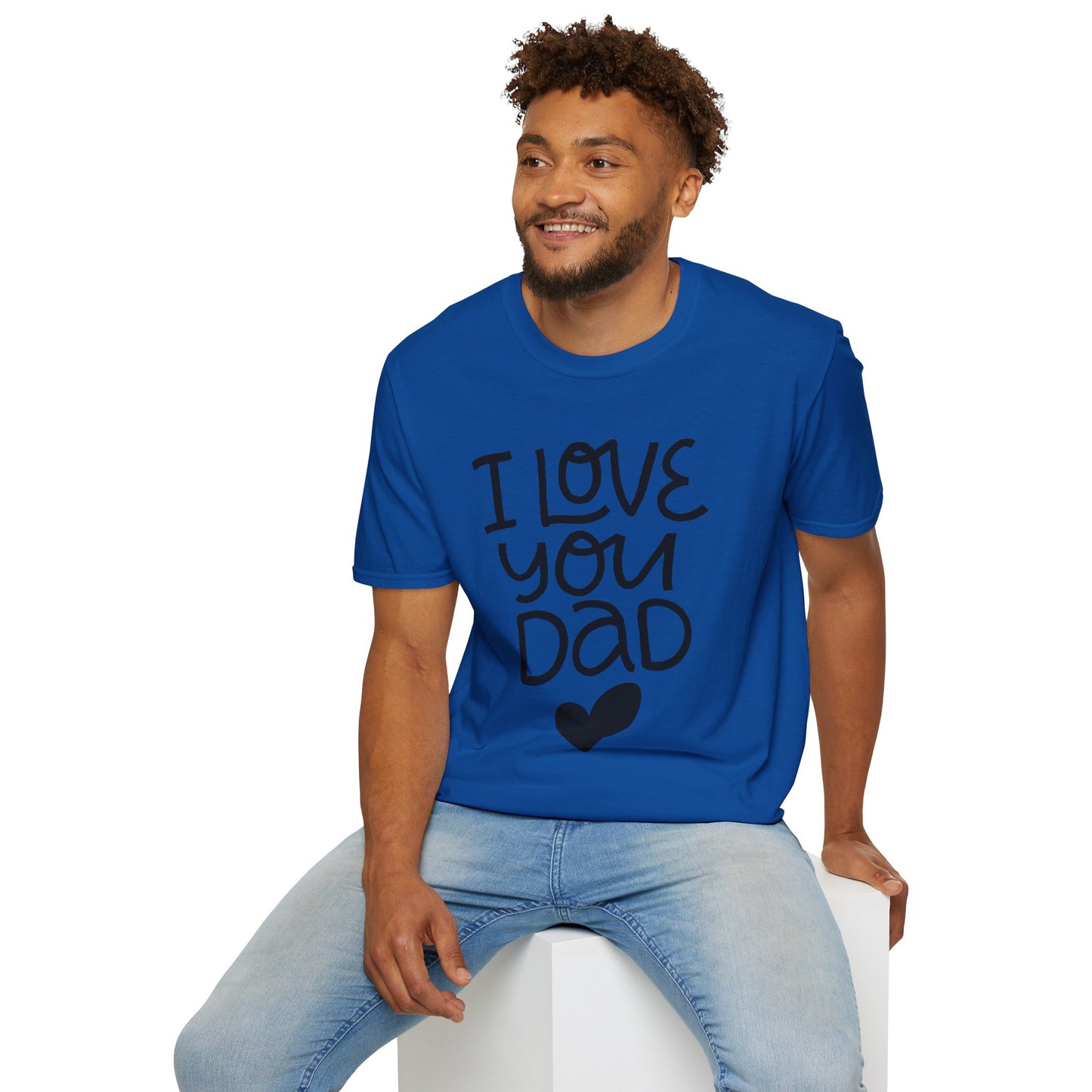 I Love You Dad T-Shirt — Heart Father’s Day Gift