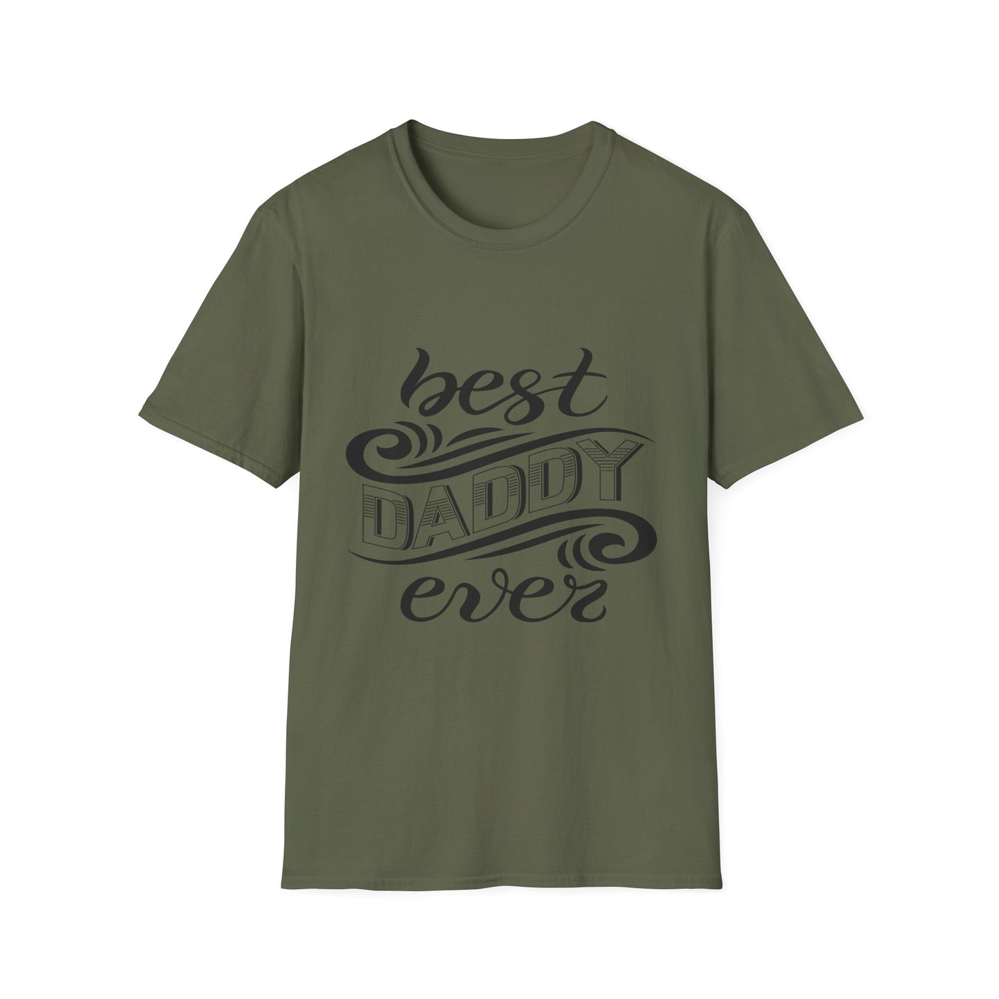Best Daddy Ever T-Shirt — Father's Day Vintage Script Tee