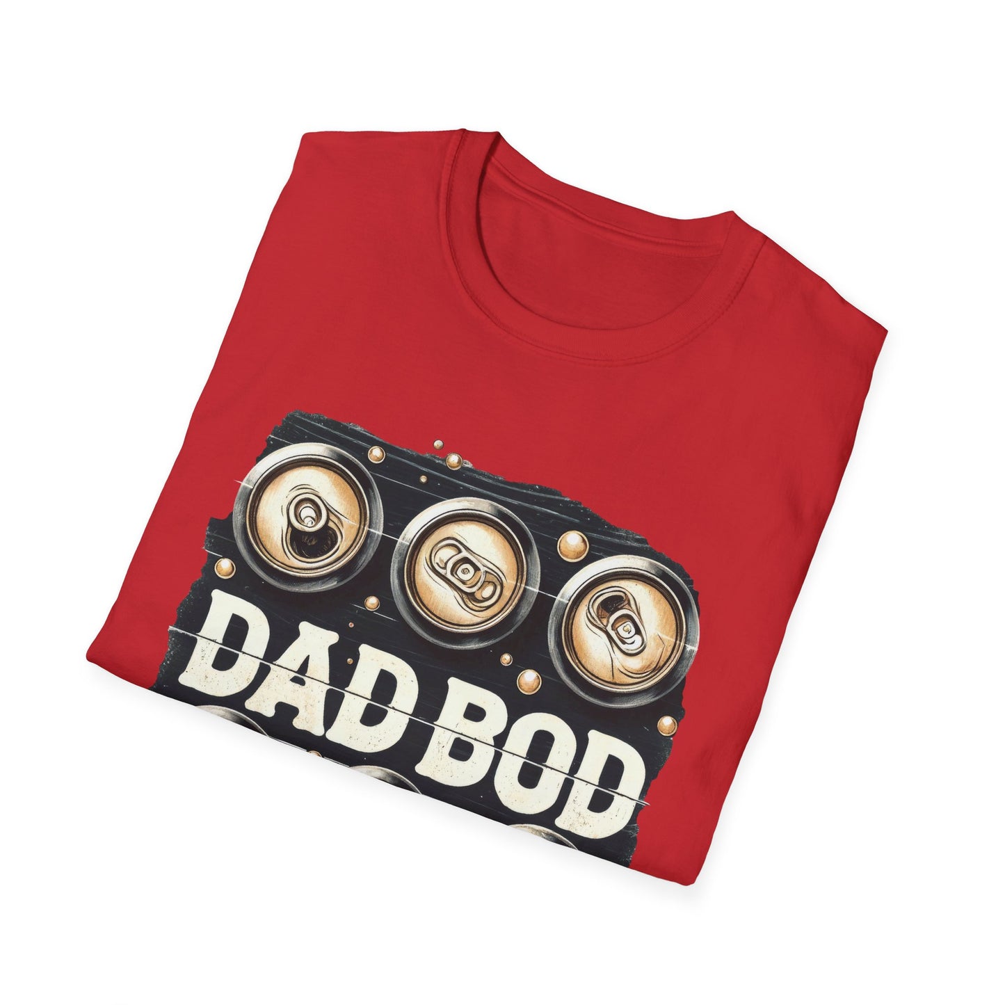 Dad Bod T-Shirt — "Dad Bod: Working On My Six Pack" Funny Fathers Day Tee