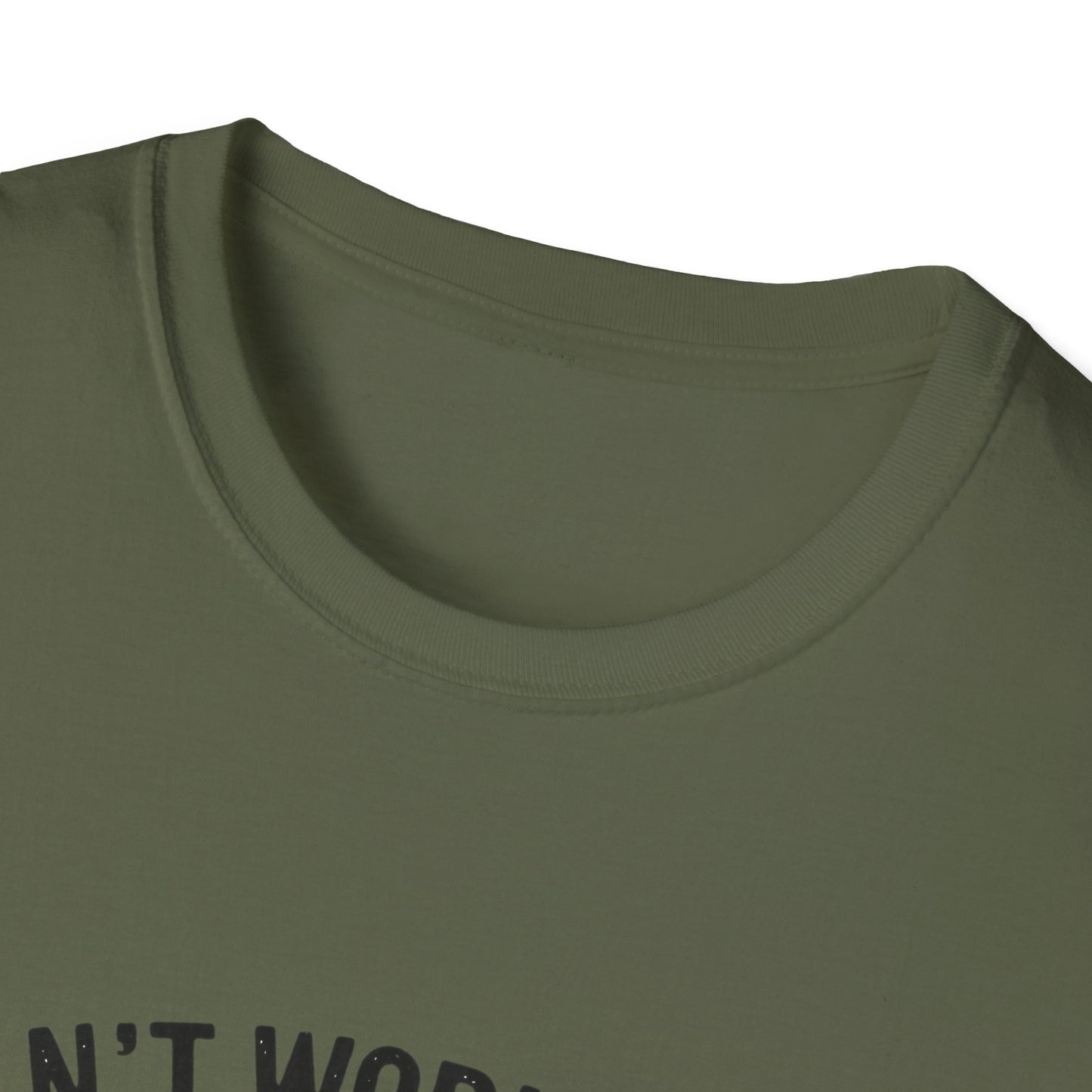 Fishing T-Shirt — "I Can't Work Today, My Arm Is in a Cast" Vintage Sunset Gift