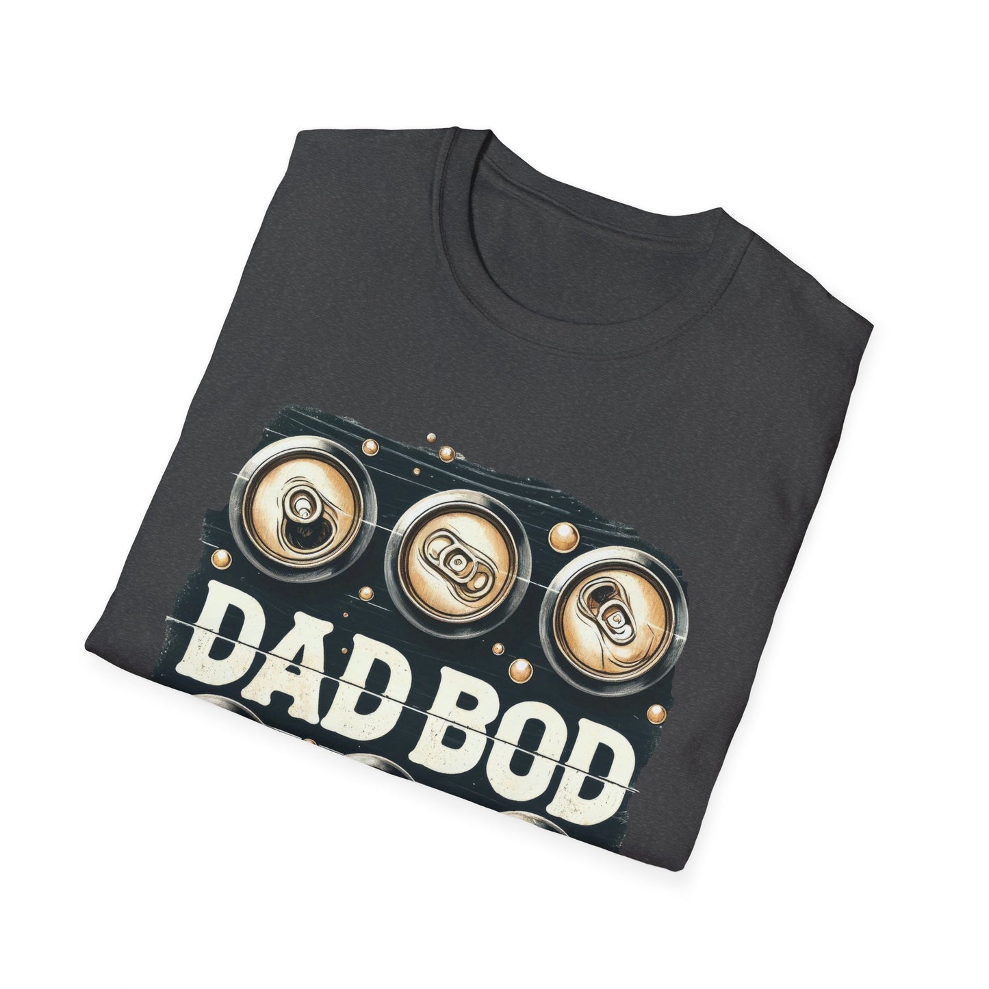 Dad Bod T-Shirt — "Dad Bod: Working On My Six Pack" Funny Fathers Day Tee
