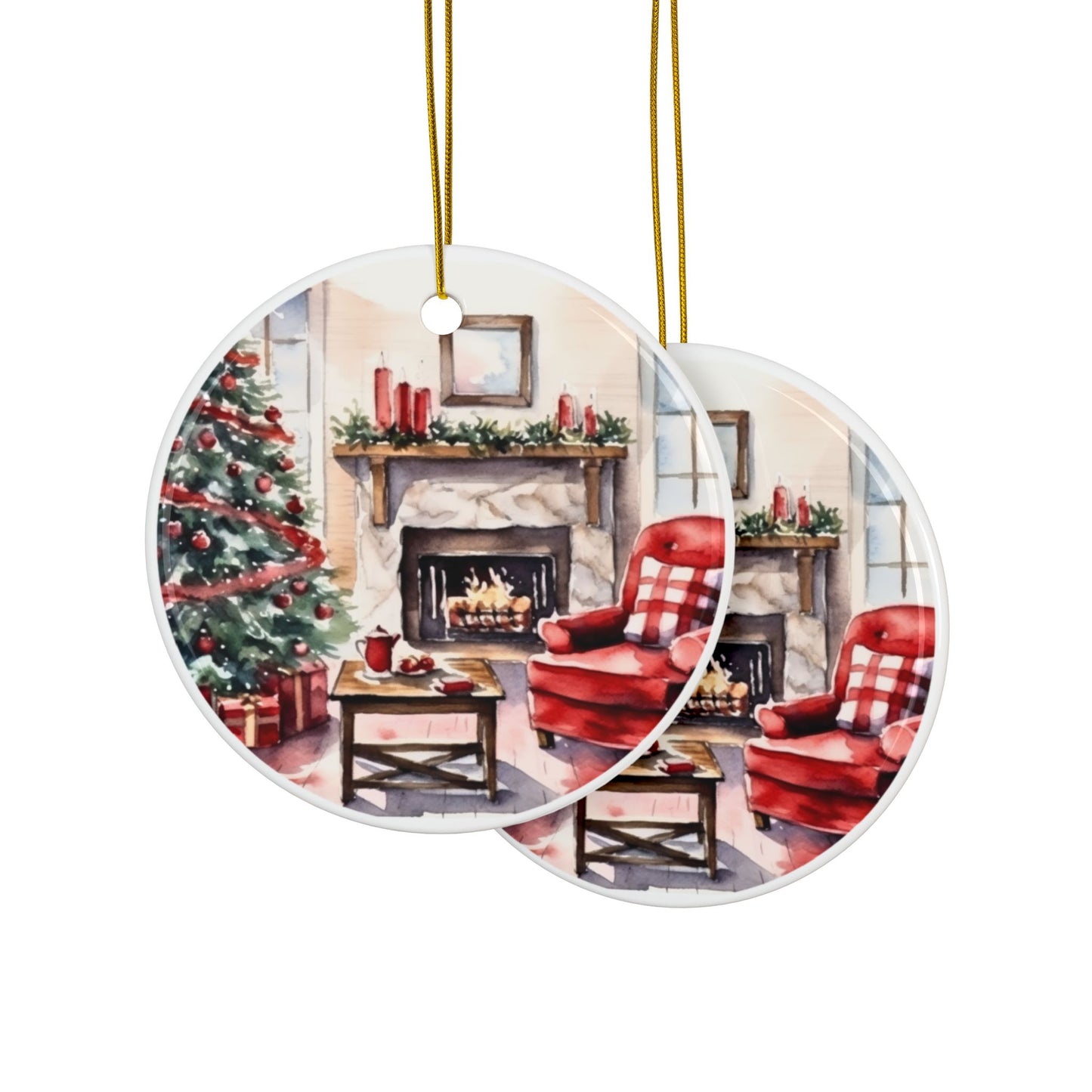 Country Living Room Ceramic Ornaments