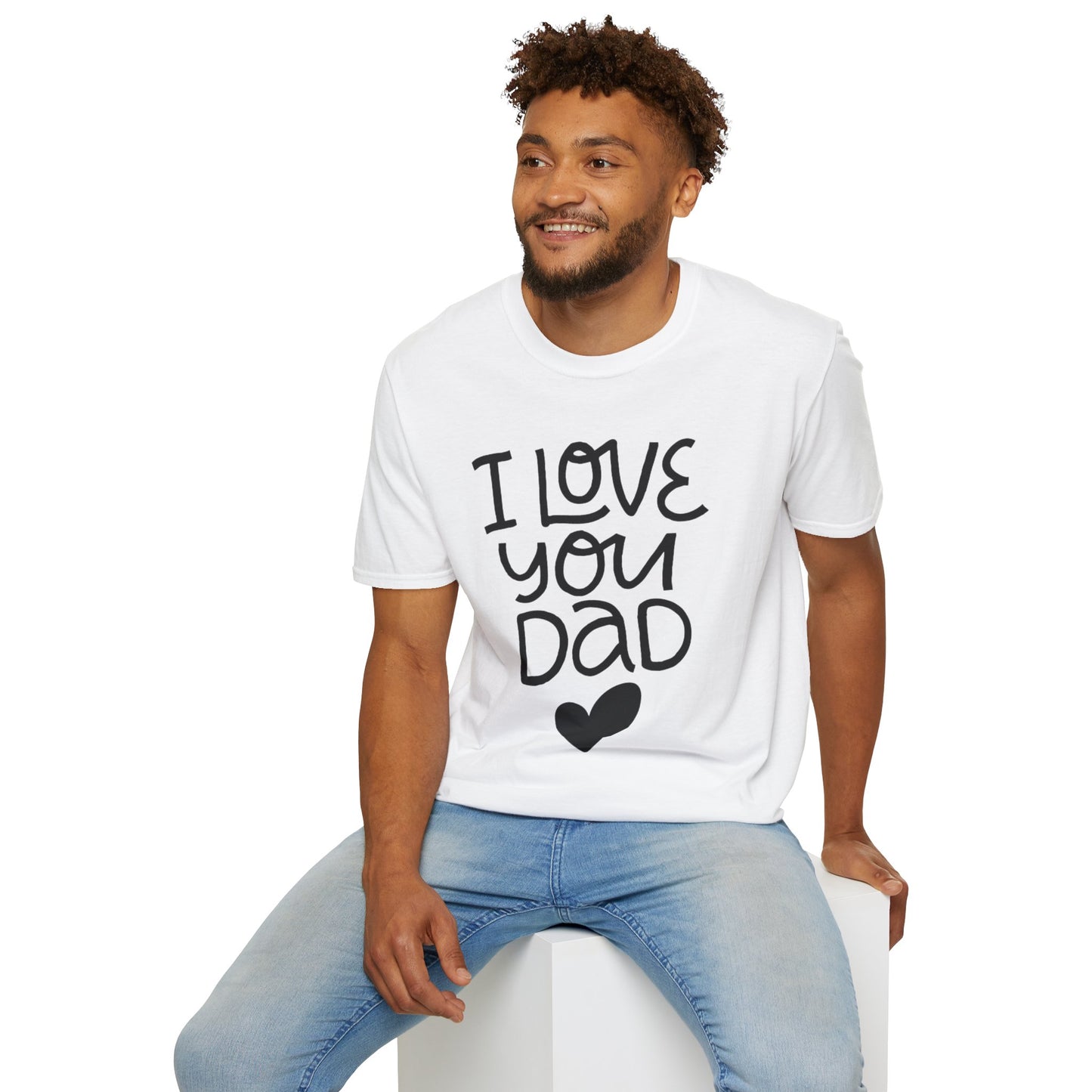 I Love You Dad T-Shirt — Heart Father’s Day Gift