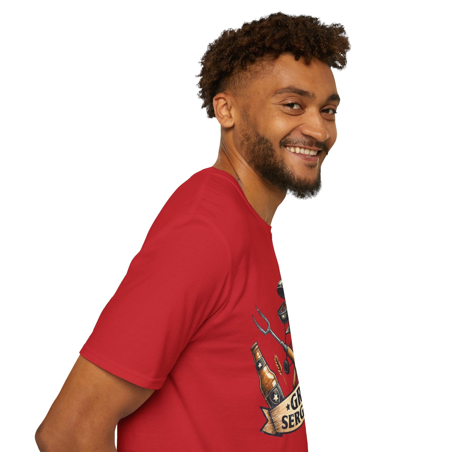 Grill Sergeant T‑Shirt — Funny BBQ Chef Shirt for Grill Lovers