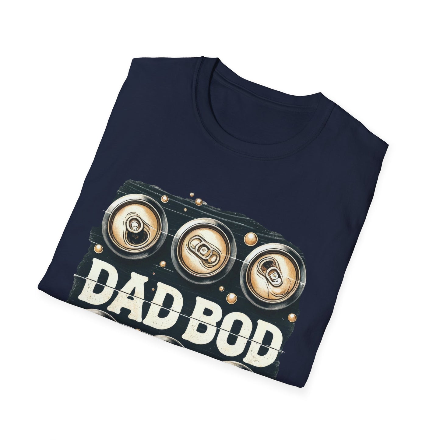 Dad Bod T-Shirt — "Dad Bod: Working On My Six Pack" Funny Fathers Day Tee