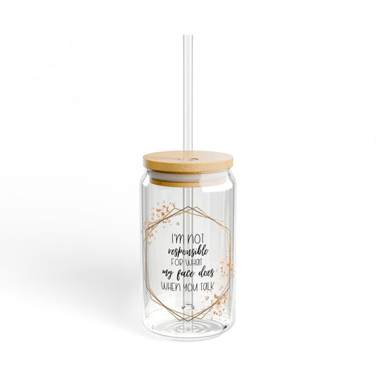 I’m Not Impossible, Sipper Glass, 16oz