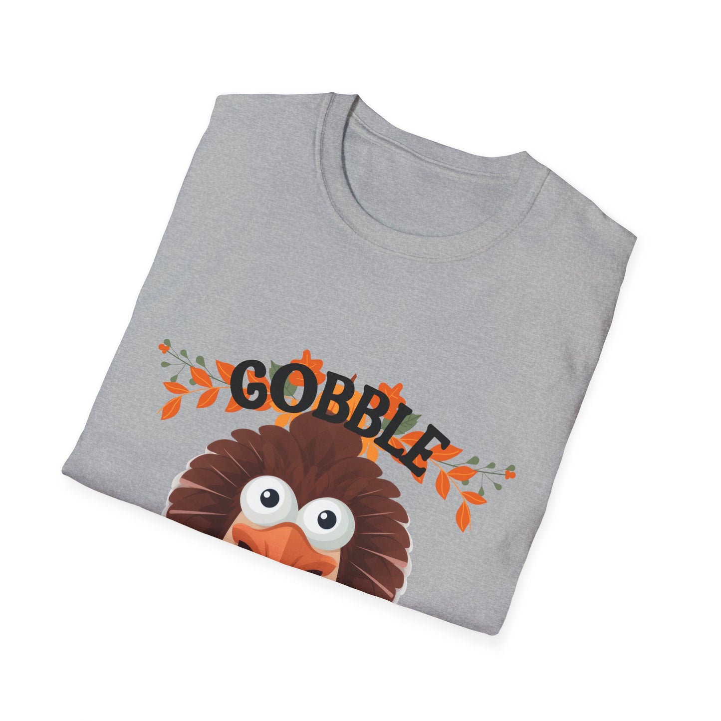 Gobble Til You Wobble Unisex Softstyle T-Shirt
