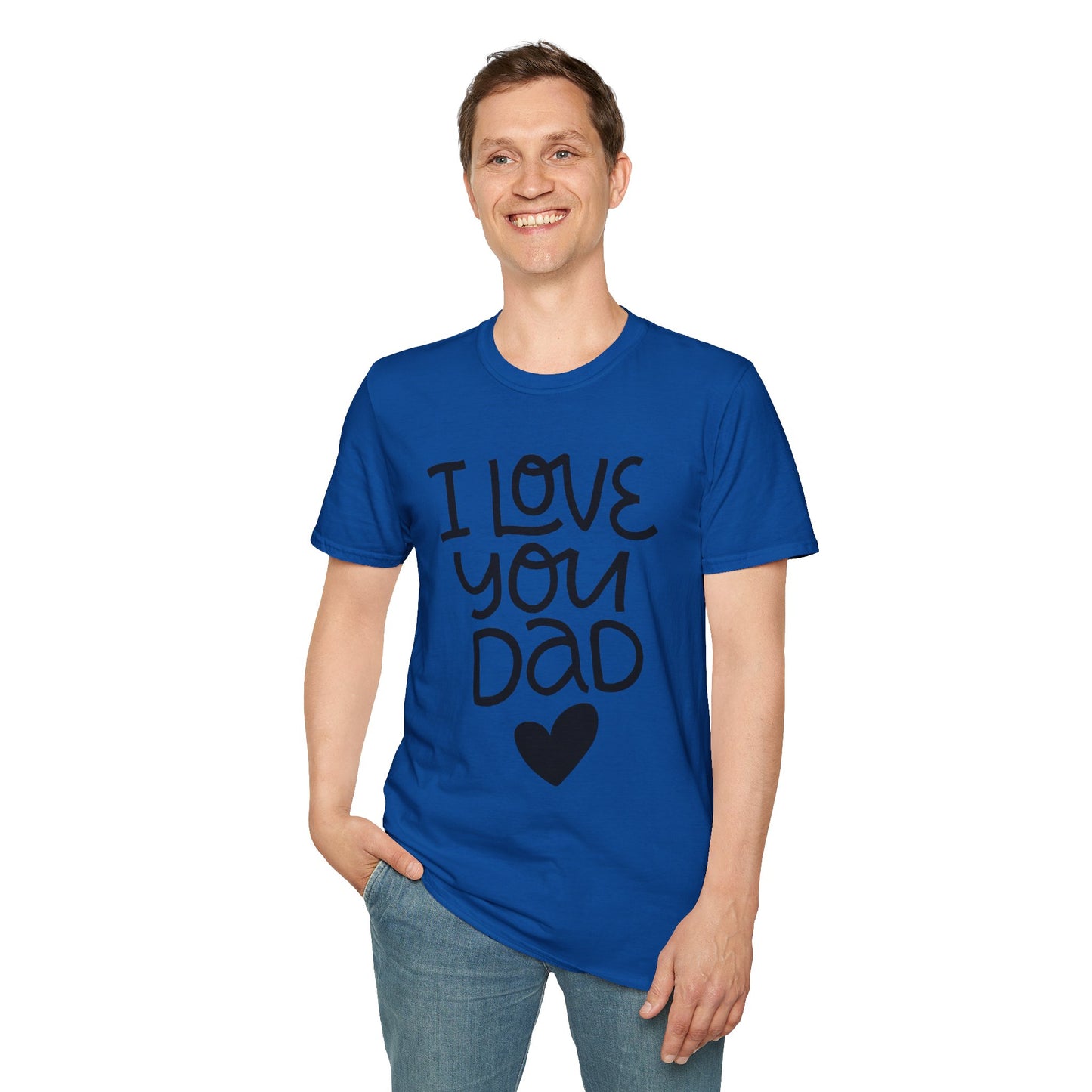 I Love You Dad T-Shirt — Heart Father’s Day Gift