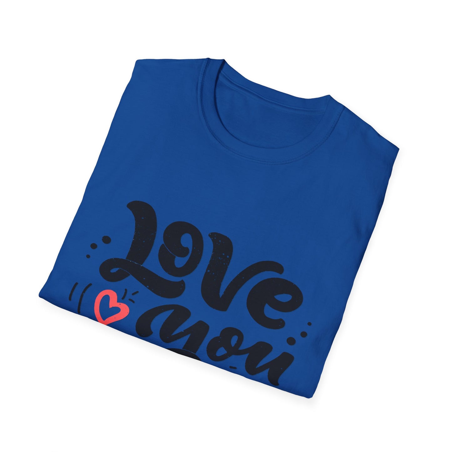 Love You Dad T-Shirt — Heart Dad Graphic Tee for Father’s Day