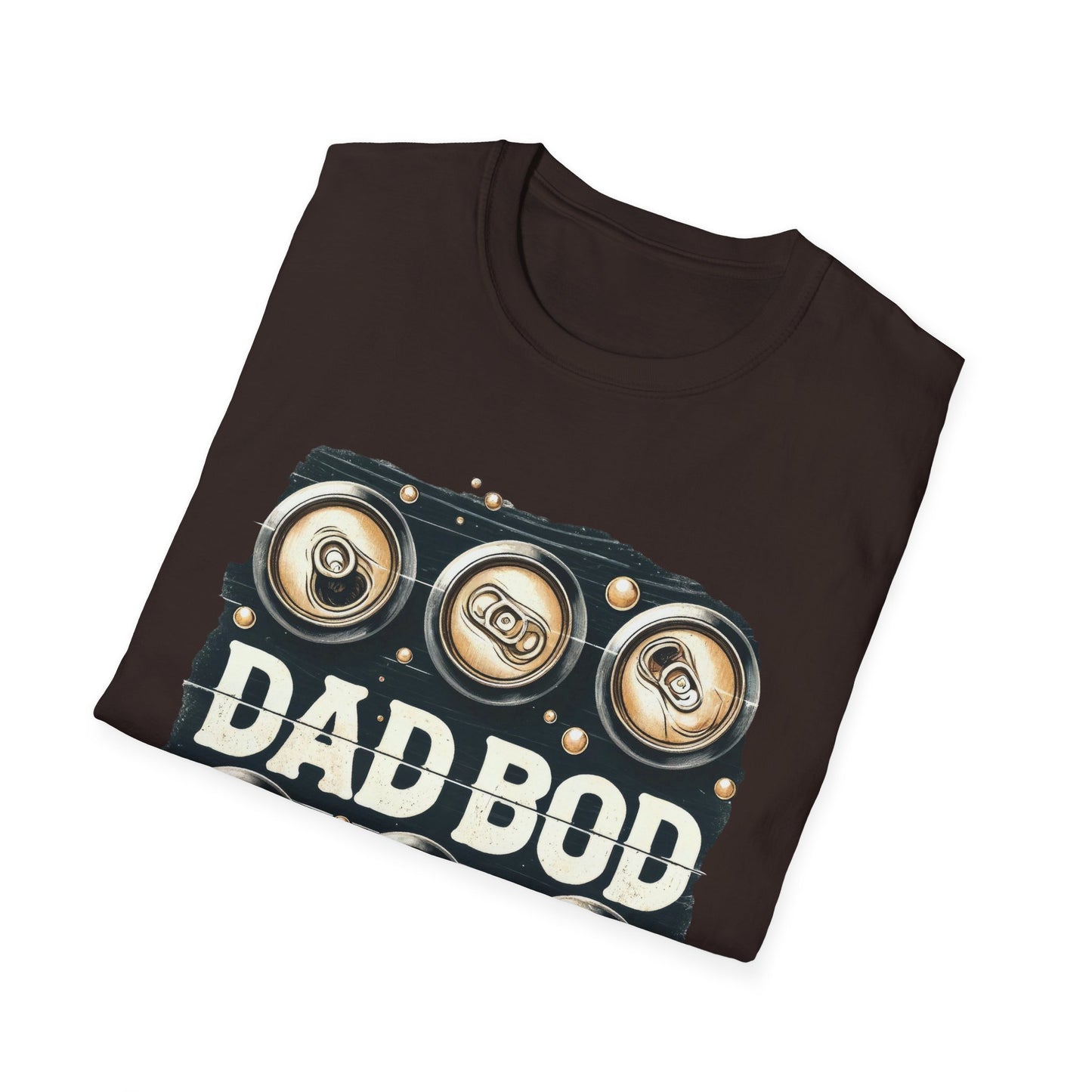 Dad Bod T-Shirt — "Dad Bod: Working On My Six Pack" Funny Fathers Day Tee