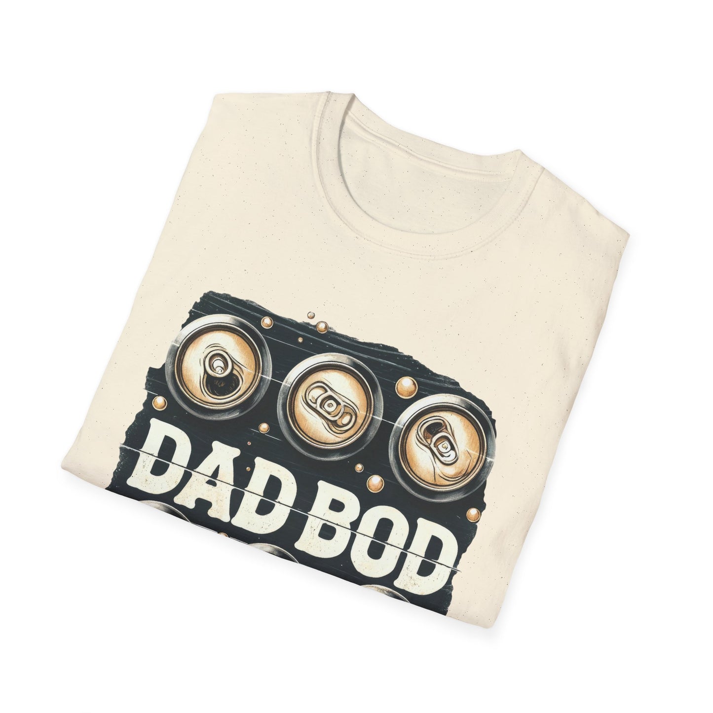 Dad Bod T-Shirt — "Dad Bod: Working On My Six Pack" Funny Fathers Day Tee