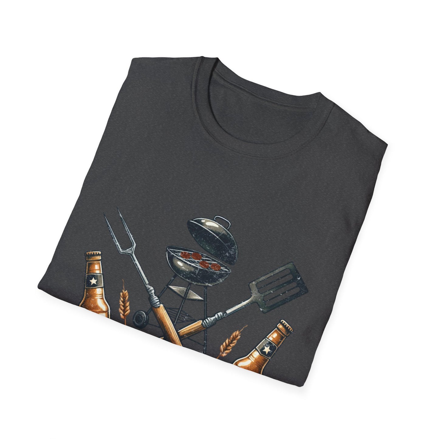 Grill Sergeant T‑Shirt — Funny BBQ Chef Shirt for Grill Lovers