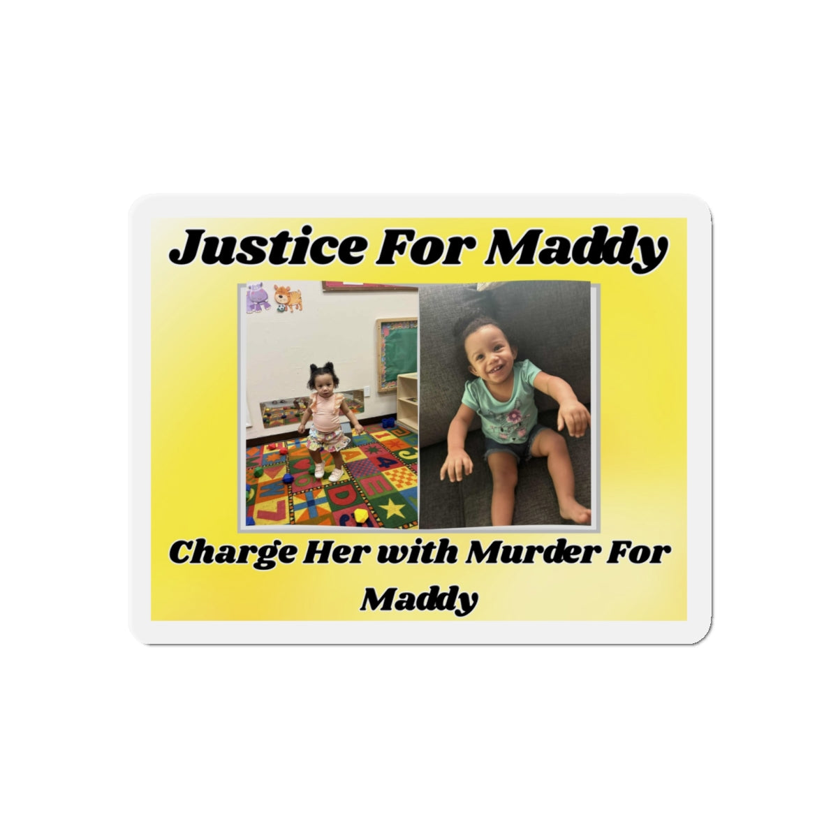Maddy Die-Cut Magnet