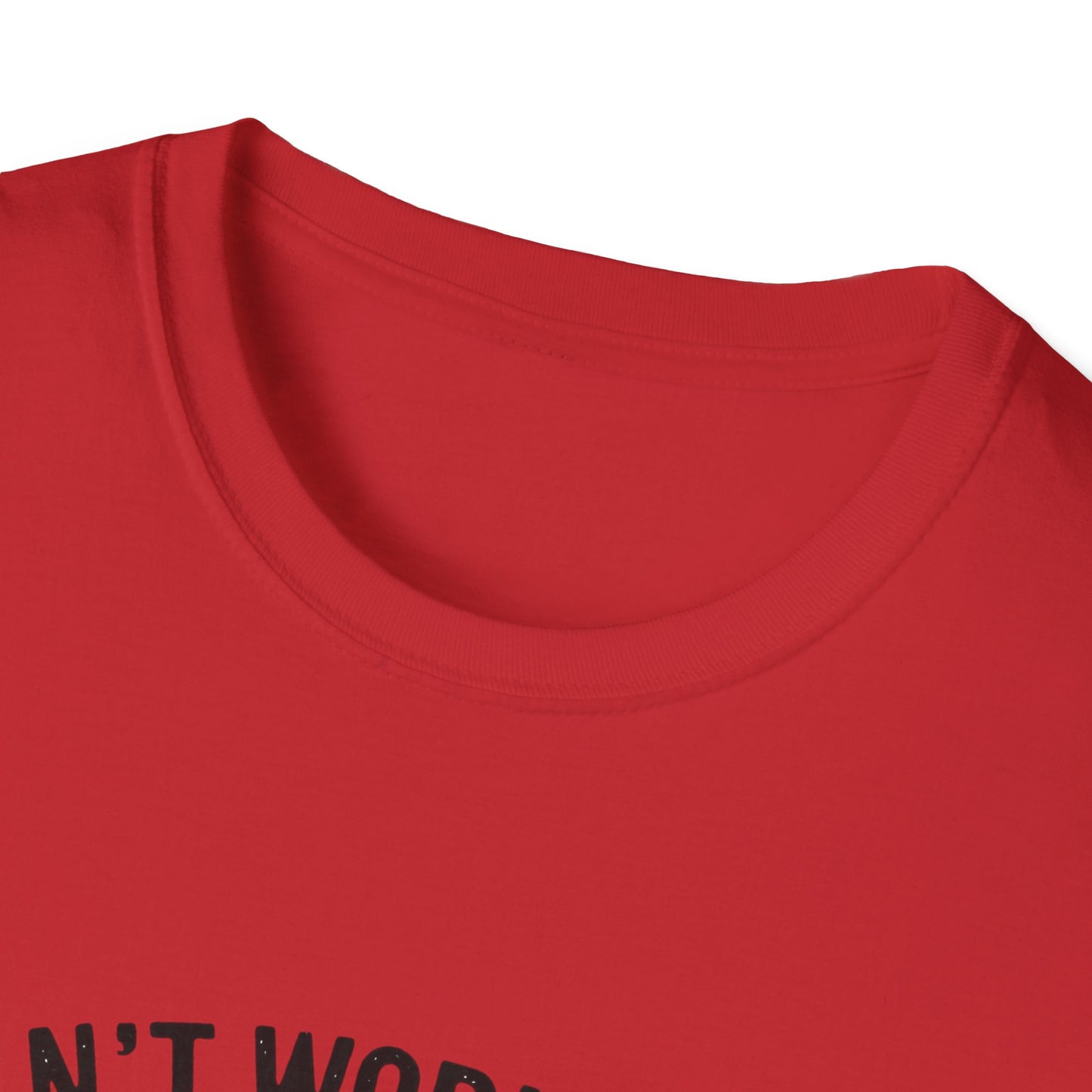 Fishing T-Shirt — "I Can't Work Today, My Arm Is in a Cast" Vintage Sunset Gift