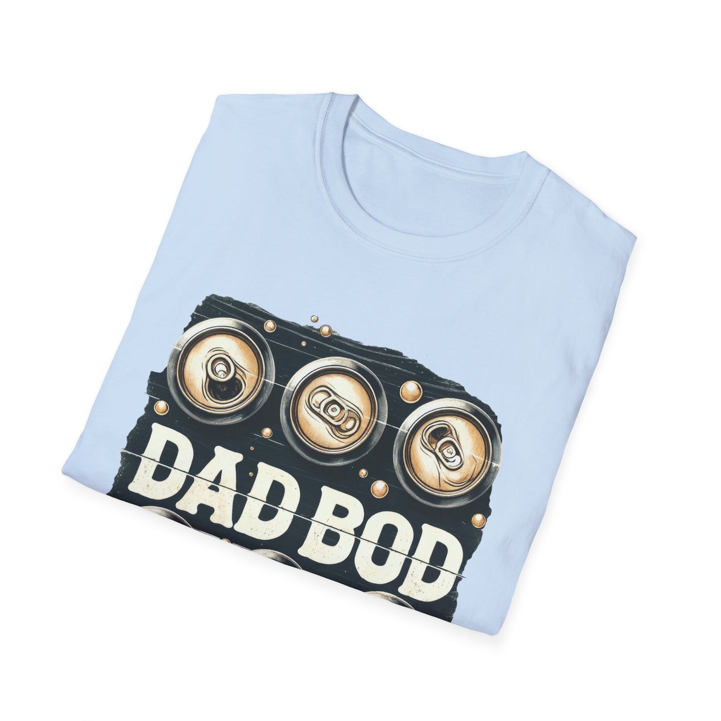 Dad Bod T-Shirt — "Dad Bod: Working On My Six Pack" Funny Fathers Day Tee