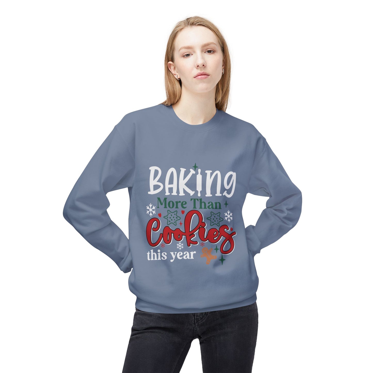 Baking More Than Cookies Crewneck Sweatshirt