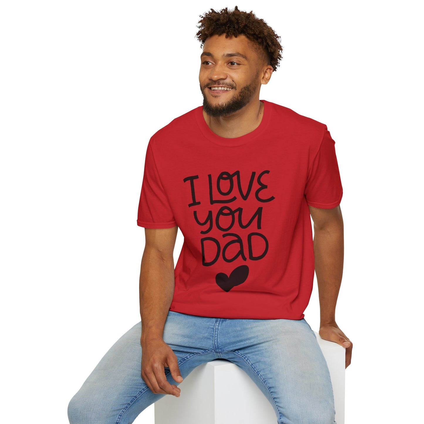 I Love You Dad T-Shirt — Heart Father’s Day Gift