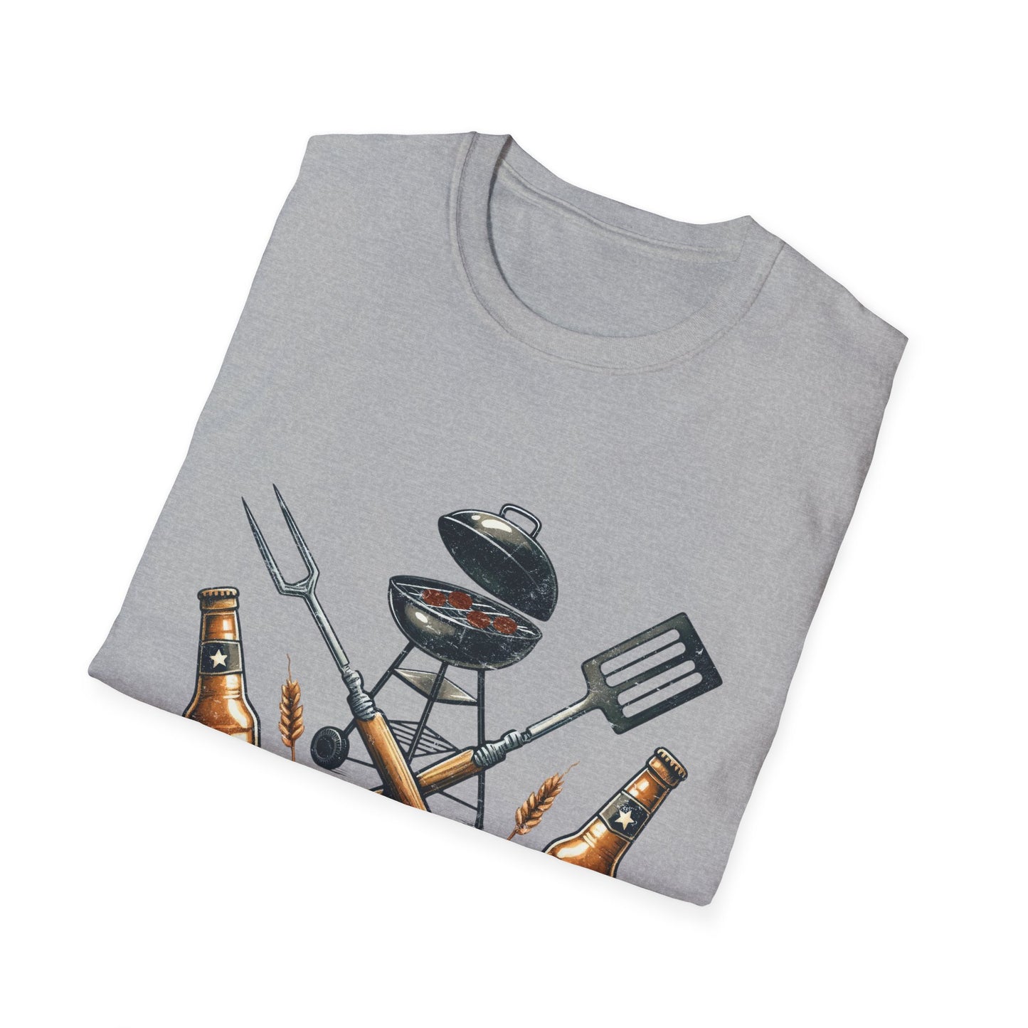 Grill Sergeant T‑Shirt — Funny BBQ Chef Shirt for Grill Lovers