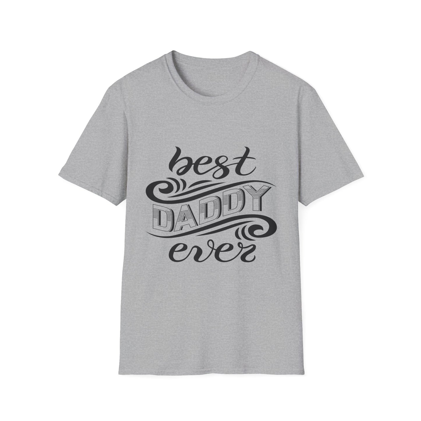Best Daddy Ever T-Shirt — Father's Day Vintage Script Tee