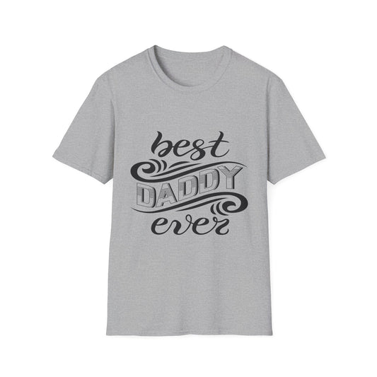 Best Daddy Ever T-Shirt — Father's Day Vintage Script Tee