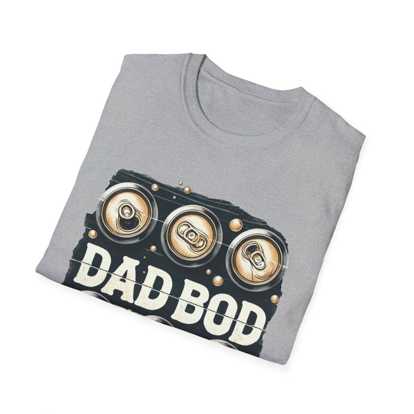 Dad Bod T-Shirt — "Dad Bod: Working On My Six Pack" Funny Fathers Day Tee