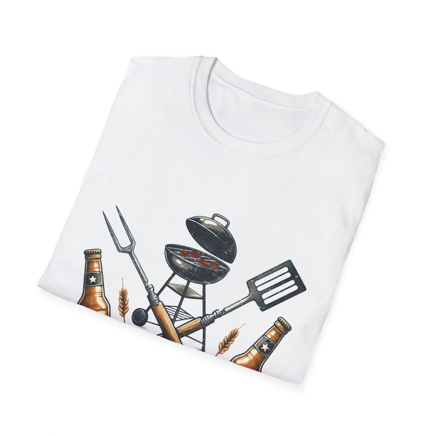Grill Sergeant T‑Shirt — Funny BBQ Chef Shirt for Grill Lovers