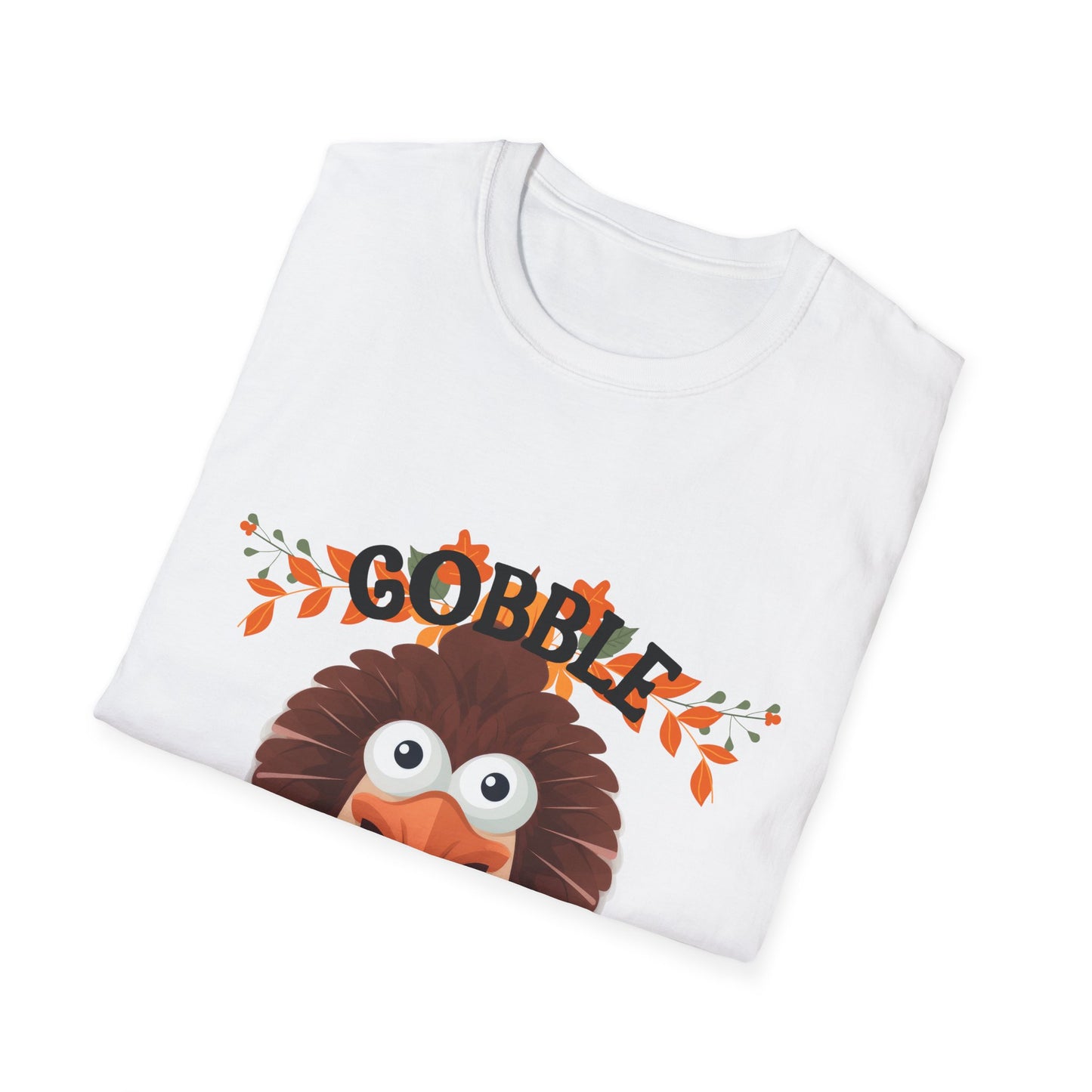 Gobble Til You Wobble Unisex Softstyle T-Shirt
