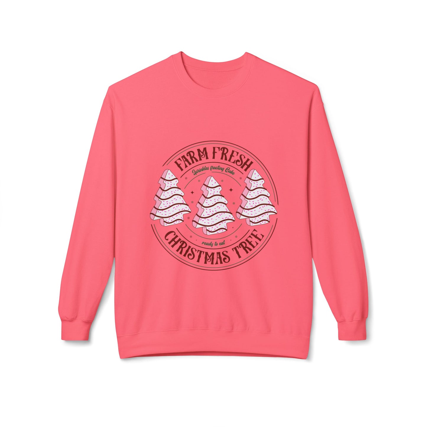 Farm Fresh Christmas Tree Crewneck Sweatshirt