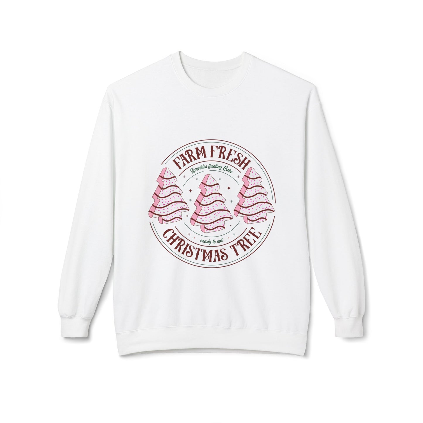 Farm Fresh Christmas Tree Crewneck Sweatshirt