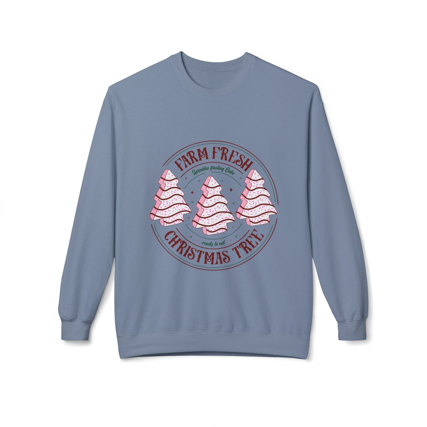Farm Fresh Christmas Tree Crewneck Sweatshirt