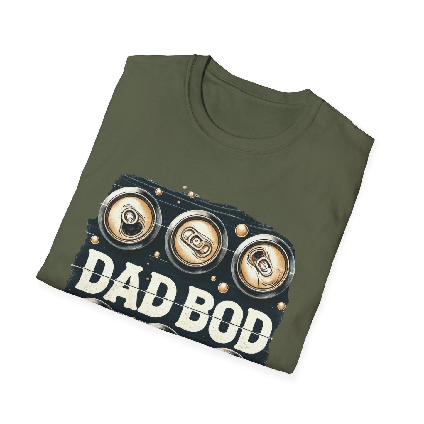 Dad Bod T-Shirt — "Dad Bod: Working On My Six Pack" Funny Fathers Day Tee